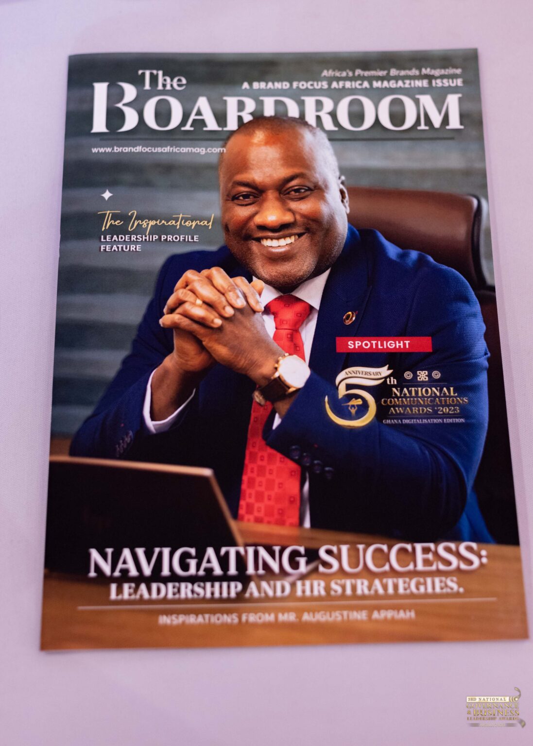 The Boardroom Magazine Cover